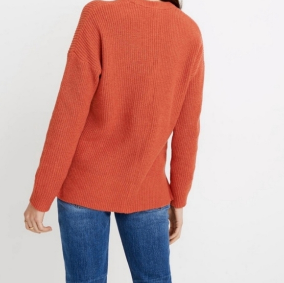 MADEWELL WAFFLE KNIT SWEATER S - Picture 2 of 3